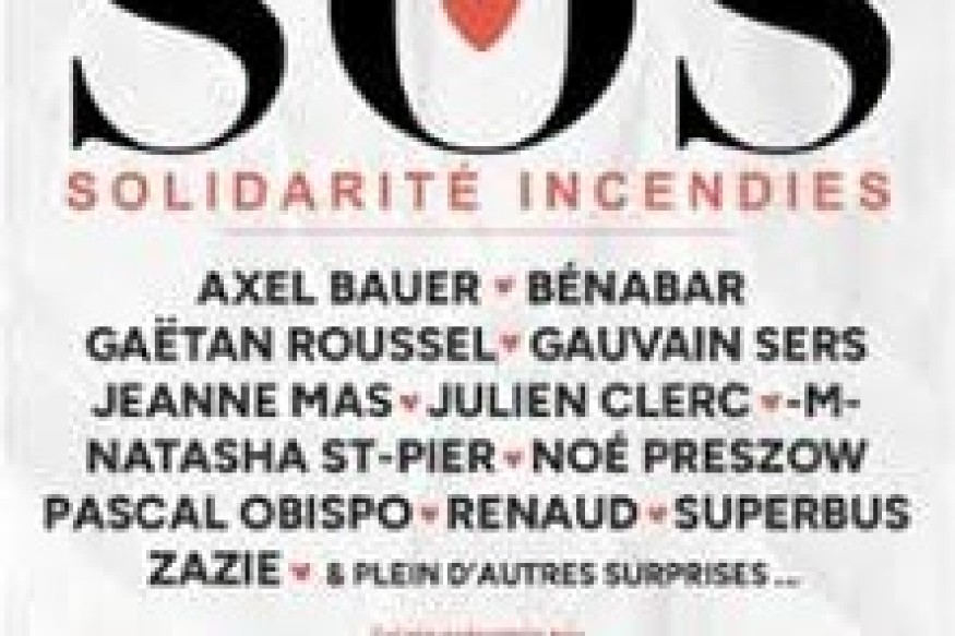 SOS SOLIDARITE INCENDIES - EN CONCERT